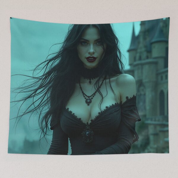 Item preview, Dark Goth Vampiress designed and sold by TheDarkWardrobe.