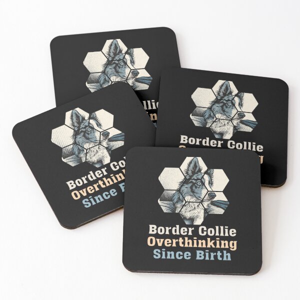 Item preview, Border Collie Vibes – Overthinking Since Birth My Dog Inspired It designed and sold by Fragy72.