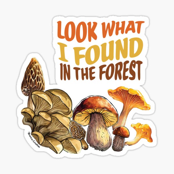 Item preview, KCMU001a Look What I Found in the Forest (Mushrooms) designed and sold by KravicasCreations.