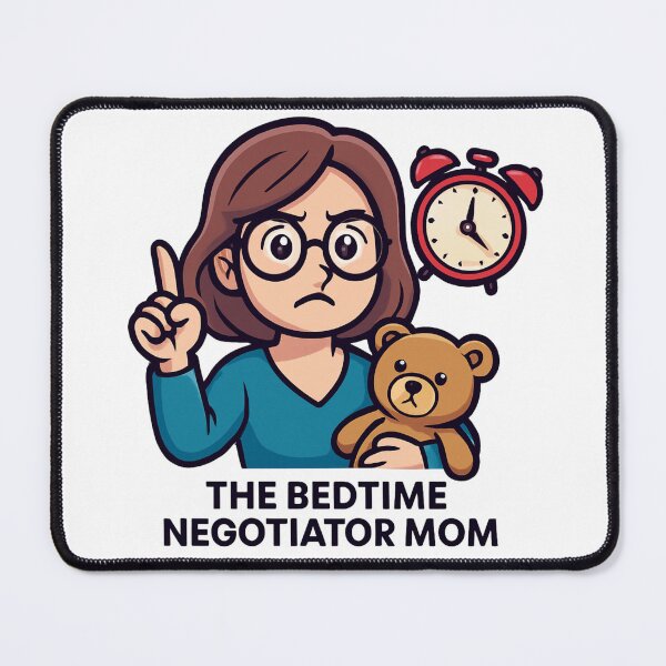 Item preview, The Bedtime Negotiator – Mom’s Mafia Mode designed and sold by SilaShop222.
