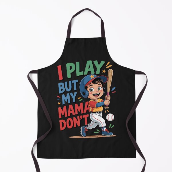 Item preview, I Play But My Mama Don't: Fun Youth Baseball Design For Little Athletes designed and sold by elynne9.