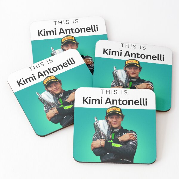 Item preview, kimi antonelli formula one playlist cover inspired merch designed and sold by MAISONDEPODIUM.