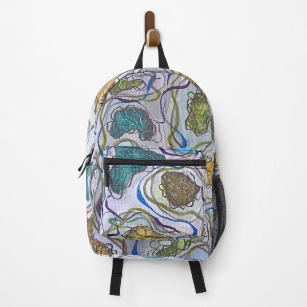 Item preview, Abstract Island Map. Colorful Topographic Pattern. Artistic Art Print. Stickers, gifts idea. designed and sold by IrinaBaranova.