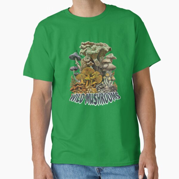 Item preview, KCMU003b Wild Mushrooms (stamp) designed and sold by KravicasCreations.