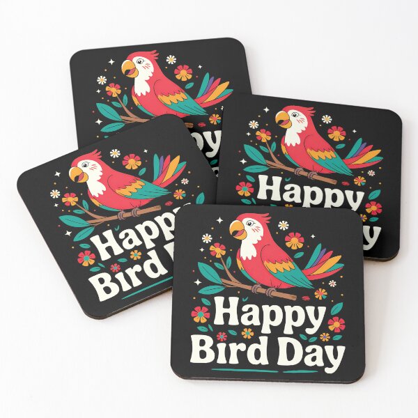 Item preview, Happy National Bird Day designed and sold by AlchemyColor.