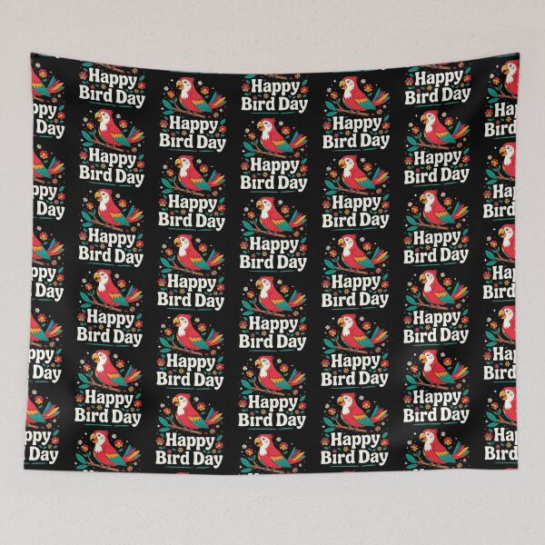 Item preview, Happy National Bird Day designed and sold by AlchemyColor.