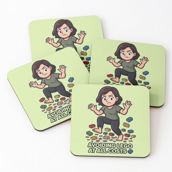 Item preview, Avoiding Lego at All Costs – Mom Survival Mode designed and sold by SilaShop222.