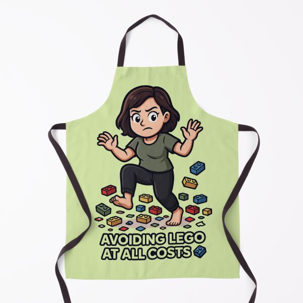 Item preview, Avoiding Lego at All Costs – Mom Survival Mode designed and sold by SilaShop222.
