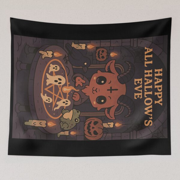 Item preview, Happy All Hallows Eve designed and sold by TomFrontierArt.