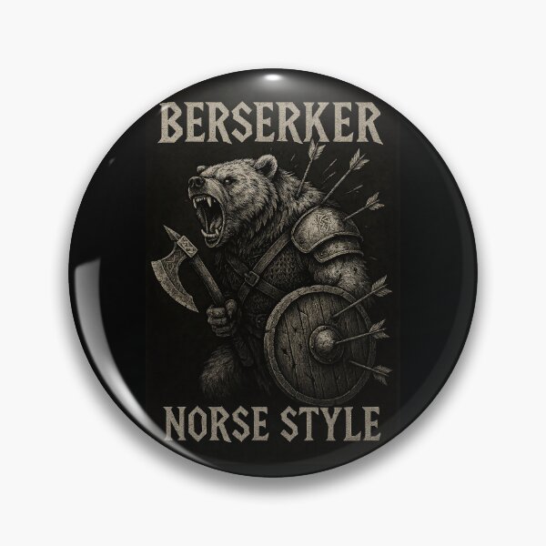 Item preview, Berserker Norse Style Monochromatic designed and sold by TomFrontierArt.