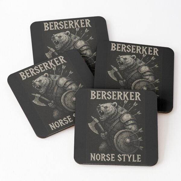 Item preview, Berserker Norse Style Monochromatic designed and sold by TomFrontierArt.