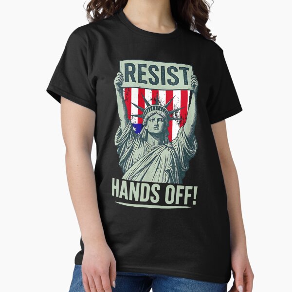Vista previa del artículo con la obra «Resista la Libertad - Protesta sin Manos», diseñado y vendido por hoverdesign.