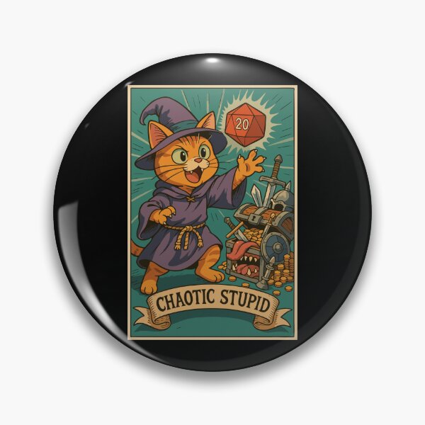 Item preview, Chaotic Stupid Cat designed and sold by TomFrontierArt.