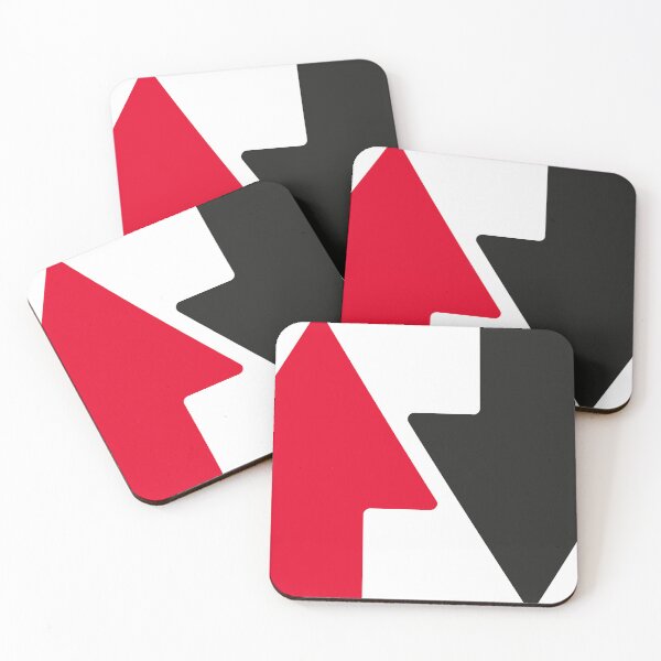 Item preview, Two geometric reverse arrows designed and sold by ZorianArt.