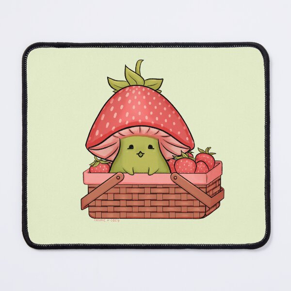 Item preview, Strawberry Mushroom designed and sold by CosmicNCozy.