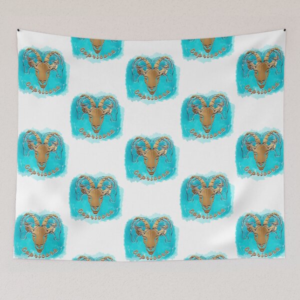 Item preview, Zodiac Capricorn Birth Sign Design! designed and sold by BrHrocknroll.