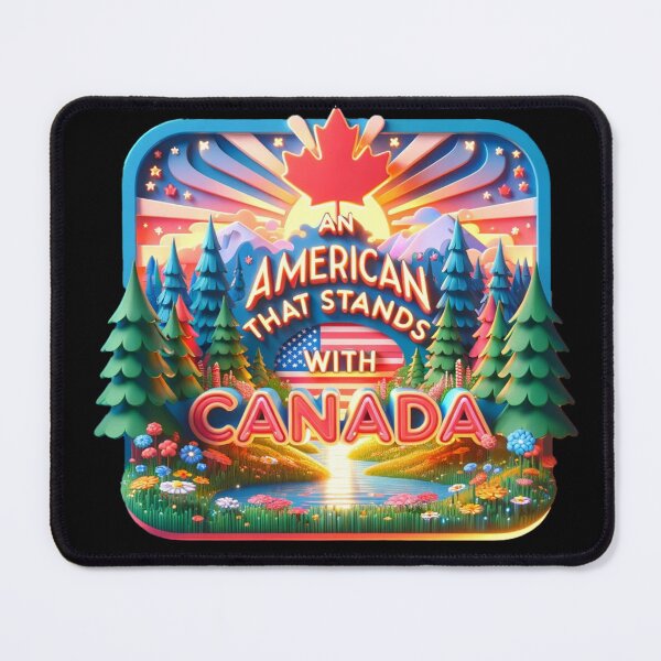 Item preview, An American That Stands with Canada - Enchanted Unity designed and sold by MySheetMusicArt.