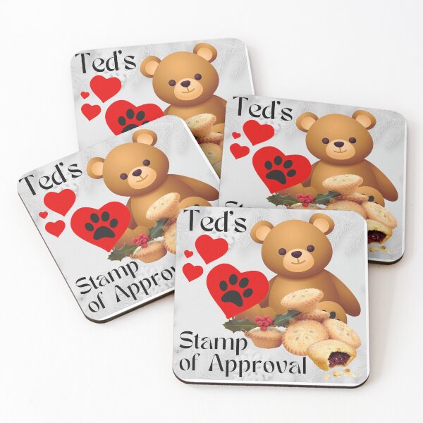 Item preview, Ted's Mince Pie Stamp of Approval. designed and sold by MPC-Mince-Pies.
