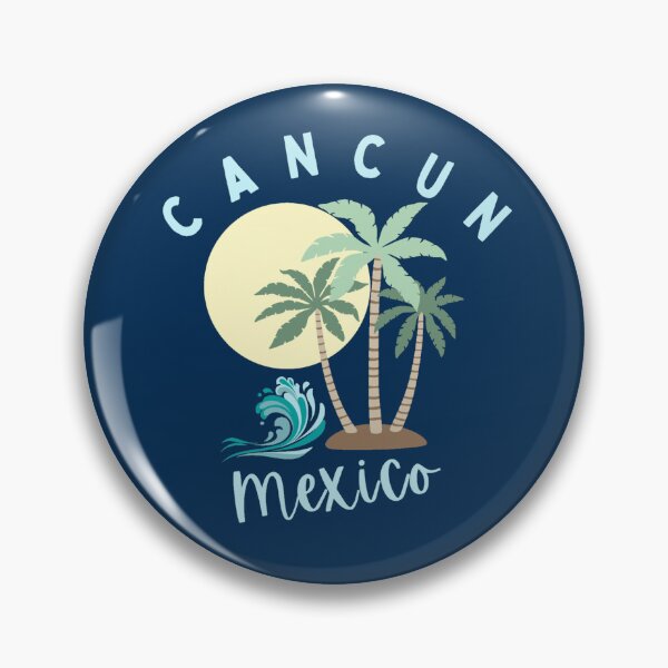 Item preview, Pastel Cancun Mexico - Pale Blue - Beach / Vacation / Cruise designed and sold by TimelessLocales.