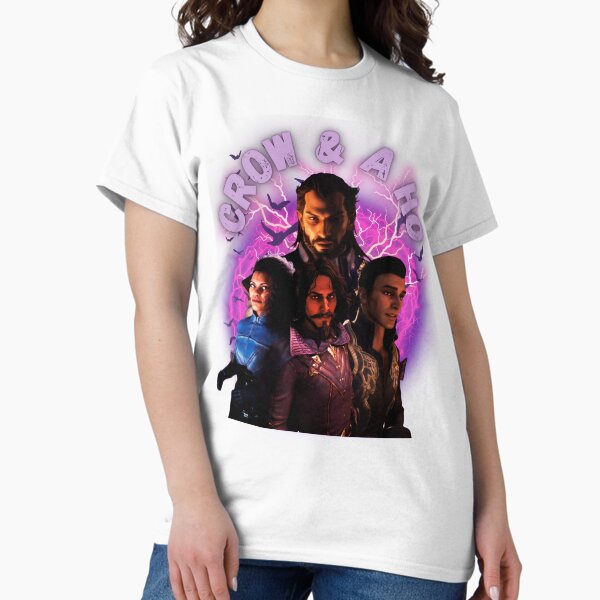 Aperçu de l'œuvre T-shirt Bootleg Antivan Crow créée et vendue par nerdtease.