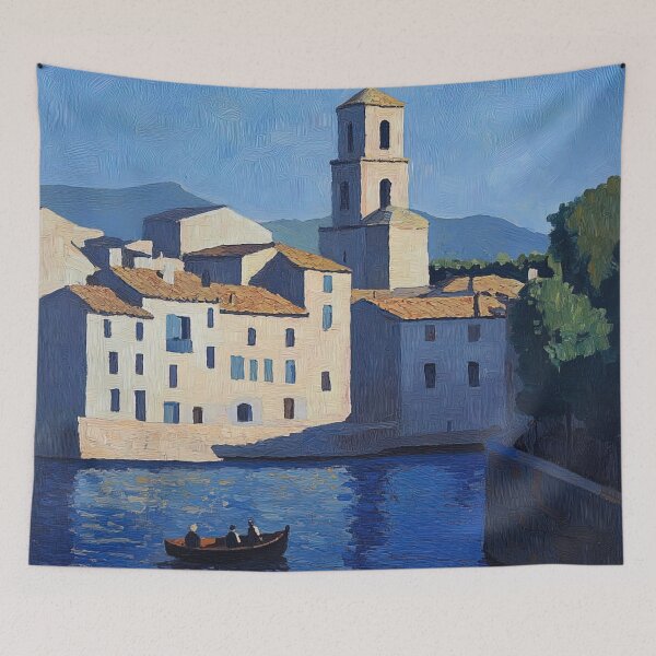 Item preview, Girona | Post-impressionist painting style designed and sold by ComicsFactory.