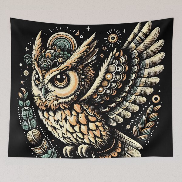 Item preview, Eastern Screech-Owl 3 designed and sold by theAVIARY7.