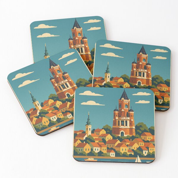 Item preview, Zemun - Retro Travel Poster designed and sold by pantapita.
