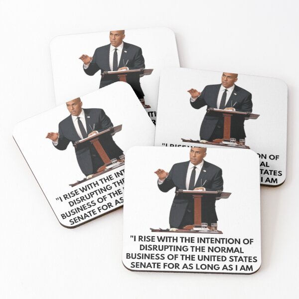 Item preview, Cory Booker Marathon Speech 2025 Makes History designed and sold by gillys.