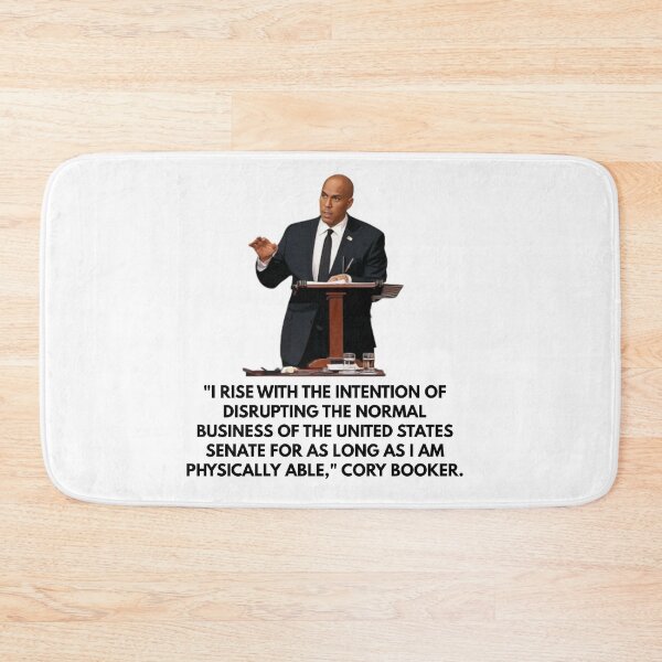 Item preview, Cory Booker Marathon Speech 2025 Makes History designed and sold by gillys.