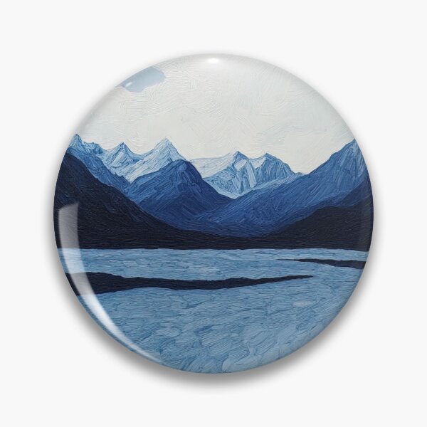 Item preview, Glacier | Post-impressionist painting style designed and sold by ComicsFactory.