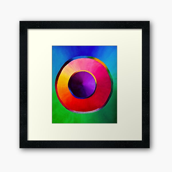 Item preview, Colour swirls in orbit – powerful energy (acrylic paint) designed and sold by Vision Illustrated.