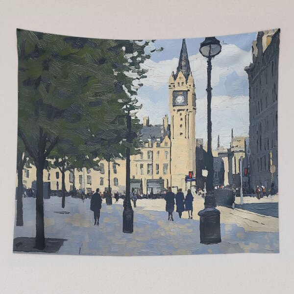 Item preview, Glasgow | Post-impressionist painting style designed and sold by ComicsFactory.