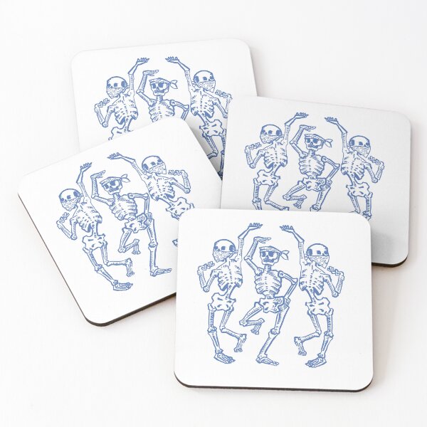 Item preview, Dancing Skulls designed and sold by Isaac-ilustrado.