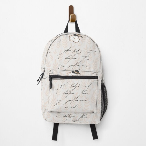 Item preview, Inspired Quote – A Lady’s Wit is sharper than any gentleman's sword designed and sold by CraftMuse19.
