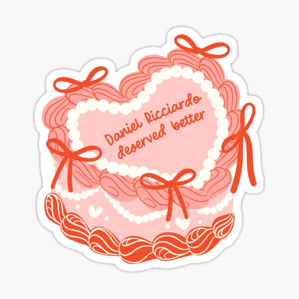 Artikel-Vorschau von Daniel Ricciardo Kuchen, designt und verkauft von kateju.