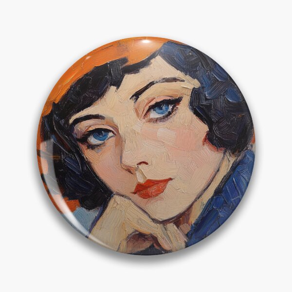Item preview, Gloria Swanson | Post-impressionist painting style designed and sold by ComicsFactory.