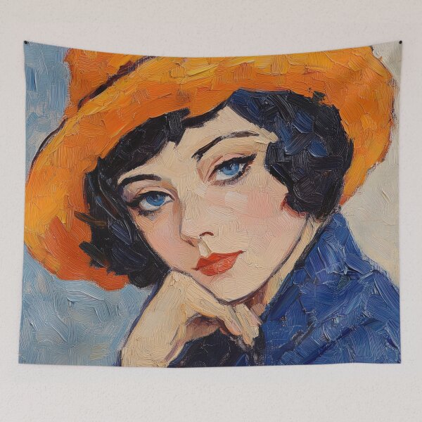 Item preview, Gloria Swanson | Post-impressionist painting style designed and sold by ComicsFactory.