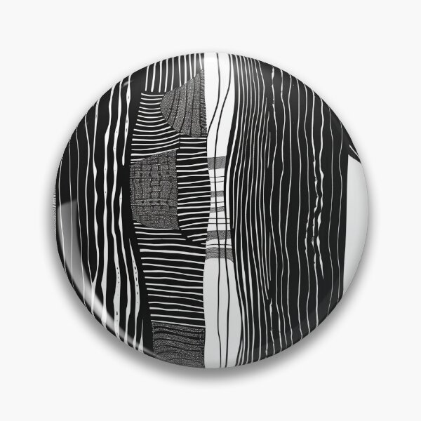 Item preview, Modern Hatching in Dynamic Waves designed and sold by MidArtForge.