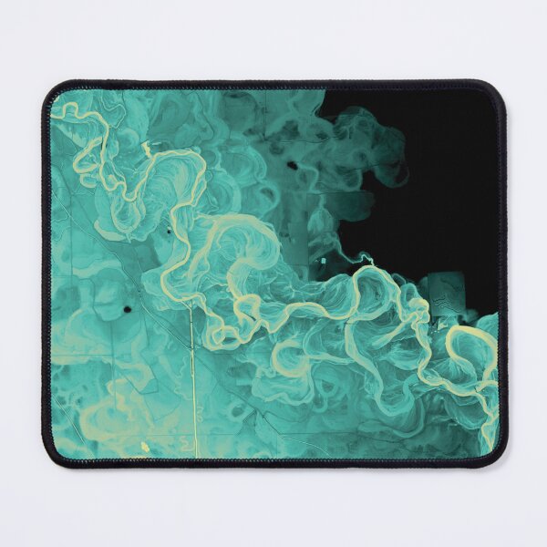 Item preview, Rio Grande River map in forest green designed and sold by DreamingBeetle.