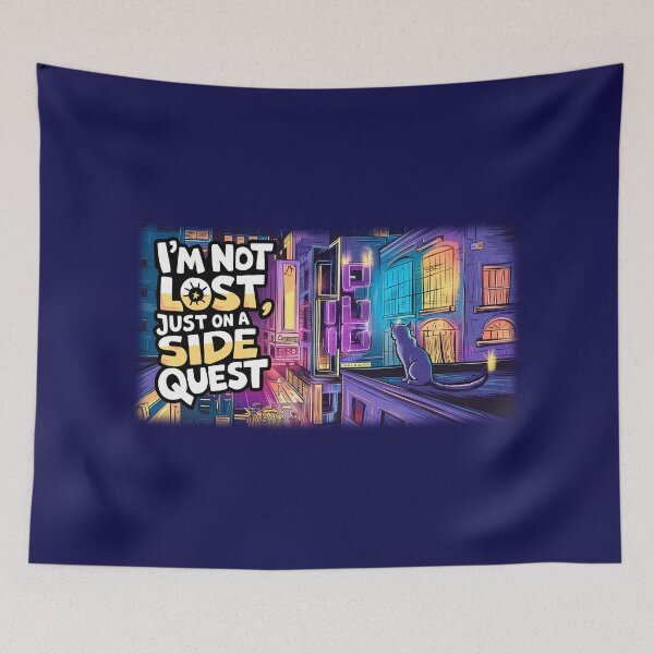 Item preview, Not Lost, On a Side Quest 8 designed and sold by GP Store.