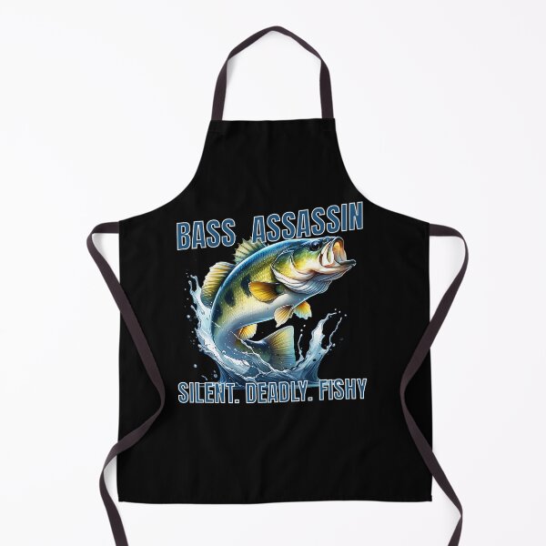 Item preview, BASS ASSASSIN — Silent. Deadly. Fishy. designed and sold by Valerie Duran - For The Love of a Horse.