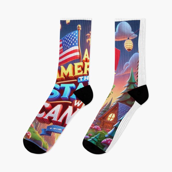 Item preview, An American That Stands with Canada - Colorful Unity designed and sold by MySheetMusicArt.