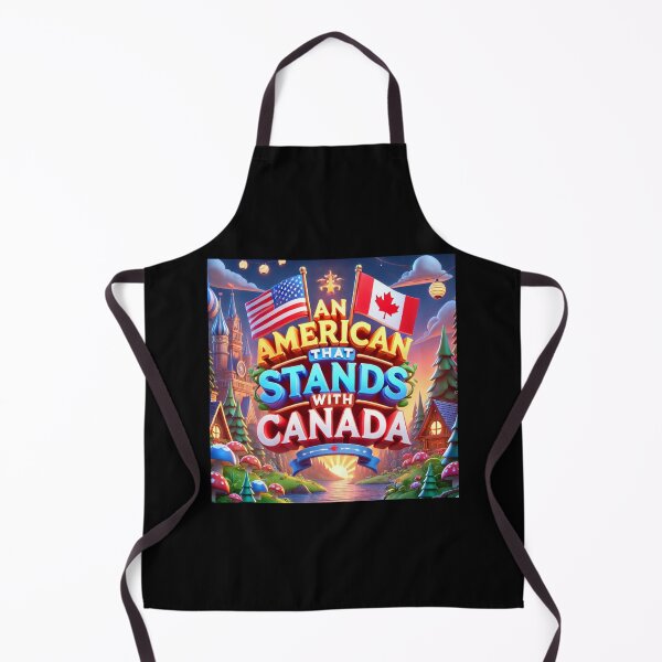 Item preview, An American That Stands with Canada - Colorful Unity designed and sold by MySheetMusicArt.