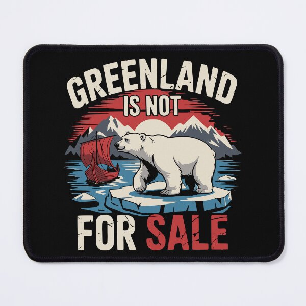 Item preview, Greenland Is Not For Sale – Polar Bear Activist Design designed and sold by Fragy72.