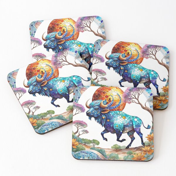 Item preview, Mosaic Bull designed and sold by purplesensation.