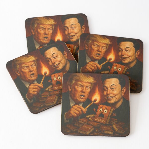 Item preview, The Banned Book Bonfire Booth - “They feared truth. So they rewrote bedtime stories.” designed and sold by Kampendesigns.