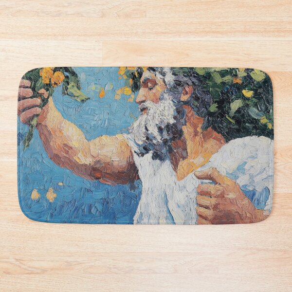 Item preview, God of abundance | Post-impressionist painting style designed and sold by ComicsFactory.
