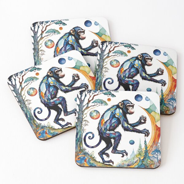 Item preview, Mosaic Monkey designed and sold by purplesensation.