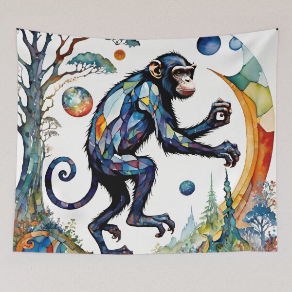 Item preview, Mosaic Monkey designed and sold by purplesensation.