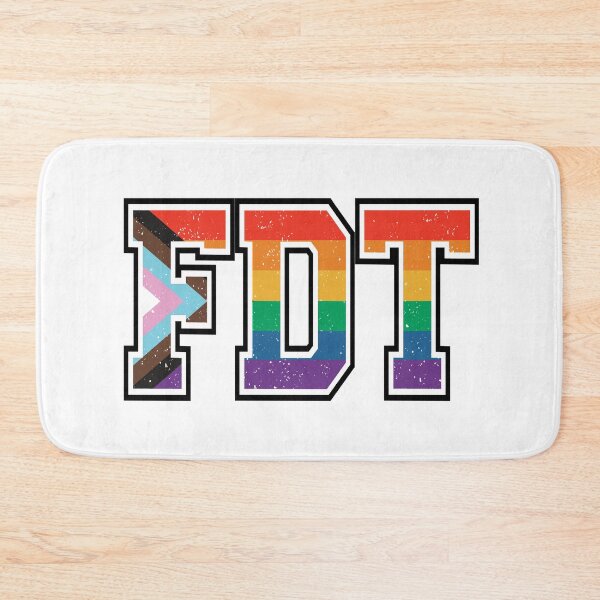 Artikelvorschau, FDT-Pride-Flagge entworfen und verkauft von Caring Hearts.